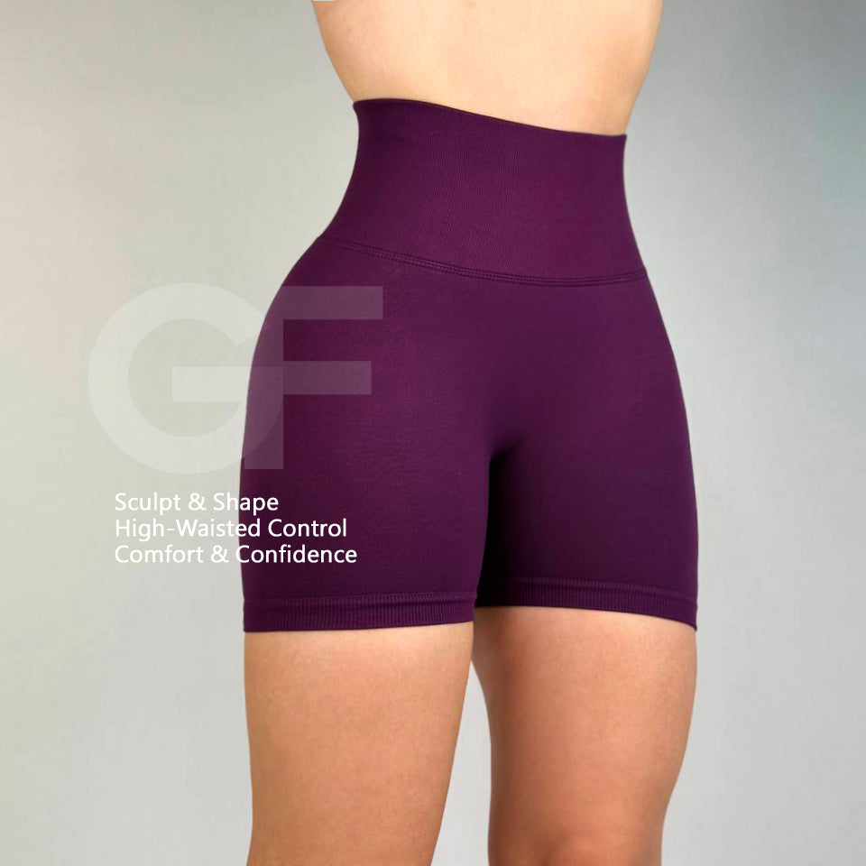 High Waisted Seamless Shorts – Buttery Soft & Squat Proof