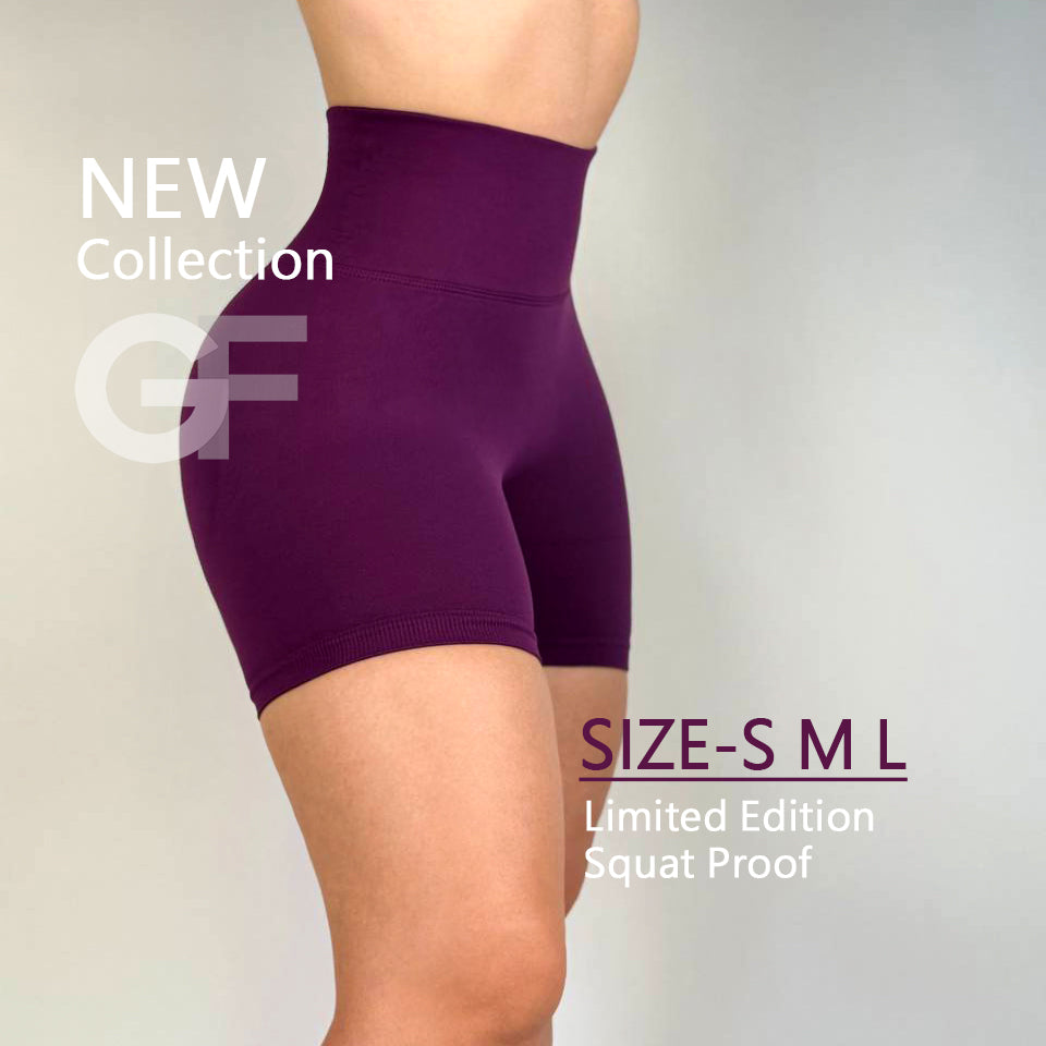 High Waisted Seamless Shorts – Buttery Soft & Squat Proof