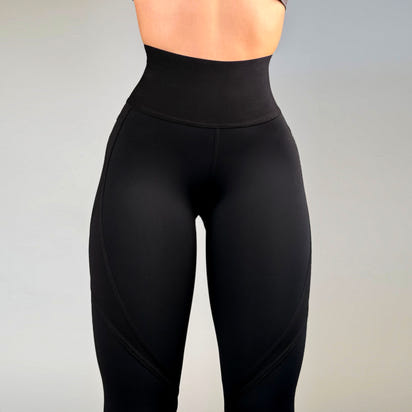 High-Waisted Contour Scrunch Leggings