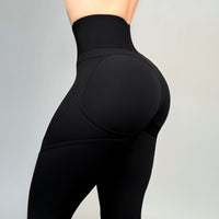 High-Waisted Contour Scrunch Leggings