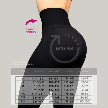 High-Waisted Contour Scrunch Leggings