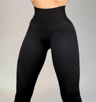 High-Waisted Contour Scrunch Leggings