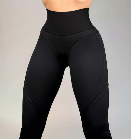 High-Waisted Contour Scrunch Leggings