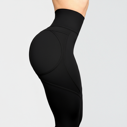 High-Waisted Contour Scrunch Leggings