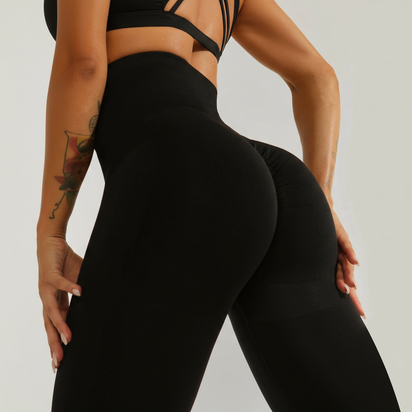 High-Waisted Sculpt Leggings – Booty Lift Effect