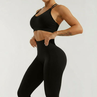 High-Waisted Sculpt Leggings – Booty Lift Effect