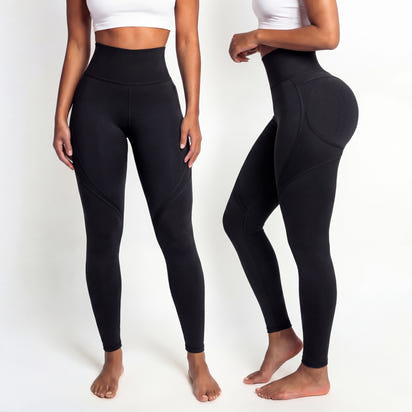 High-Waisted Contour Scrunch Leggings