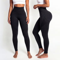 High-Waisted Contour Scrunch Leggings