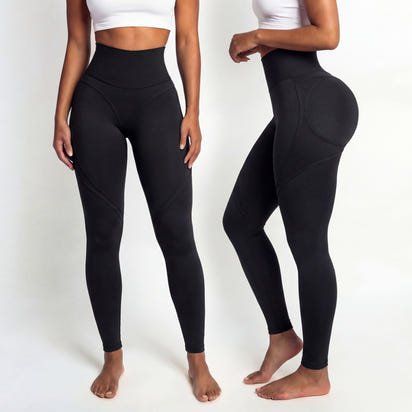 High-Waisted Contour Scrunch Leggings