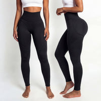 High-Waisted Contour Scrunch Leggings