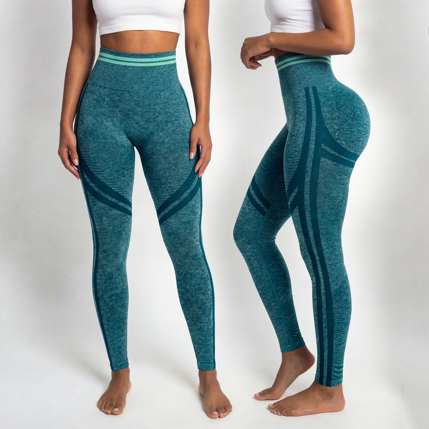 High-Waisted Sculpting Leggings  Squat-proof & Tummy Control