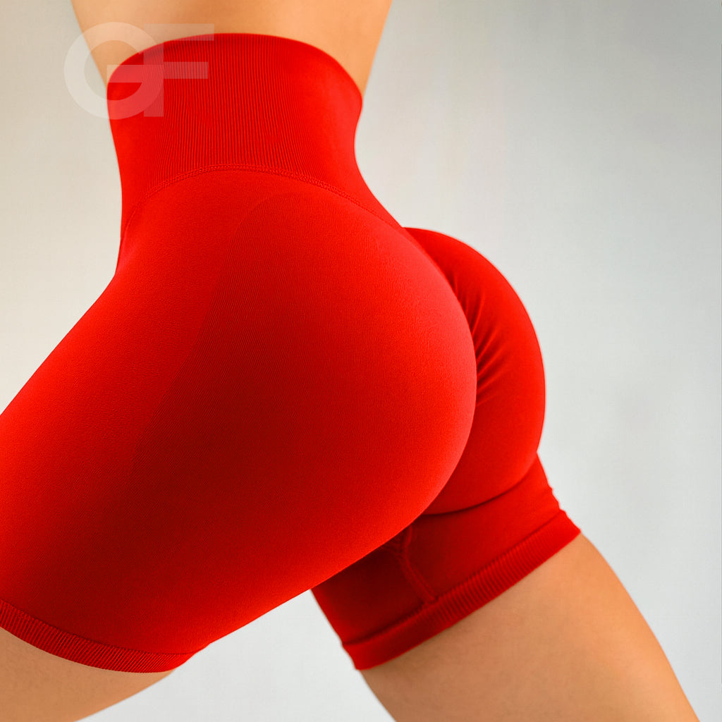 High Waisted Seamless Shorts – Buttery Soft & Squat Proof